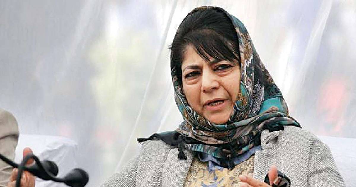 BJP wants to destroy country's secularism, says Mehbooba